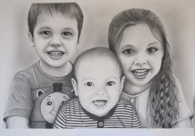3 child portrait